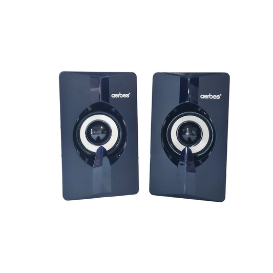 Aerbes Luminious USB Computer Speaker PO-6278ABD377, AB-D377