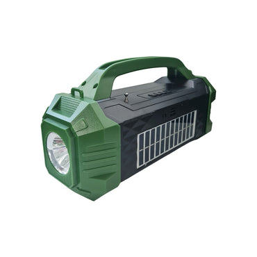 Aerbes Rechargeable Solar Powered Bluetooth Speaker Flashlight PO-6278 - GREENABSD14, AB-SD14GR