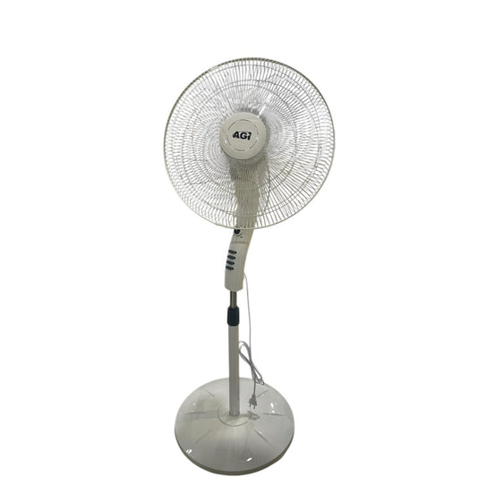 Agi, Stand Fan 18' 60W 3 Speeds, White