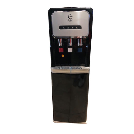 Gmax, Water Dispenser 3 Taps Black + Cabinet, Available in Different Colors