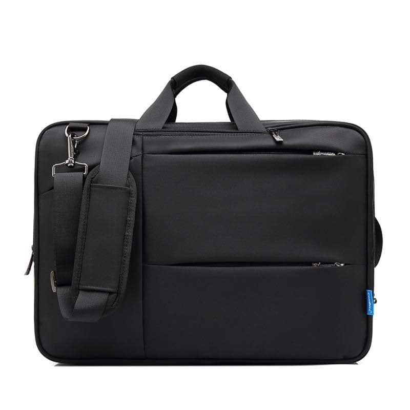 Aopinyou, Convertible 2-in-1 Backpack to Laptop Bag, Professional Business Briefcase Fit and Backpack, Protective Sleeve fits 15-Inch Laptop, Black