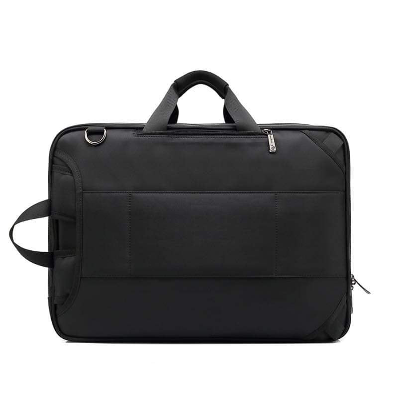 Aopinyou, Convertible 2-in-1 Backpack to Laptop Bag, Professional Business Briefcase Fit and Backpack, Protective Sleeve fits 15-Inch Laptop, Black