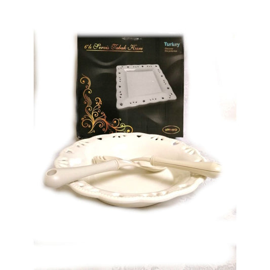 Arow, Round Bowl Embossed 26.5Cm