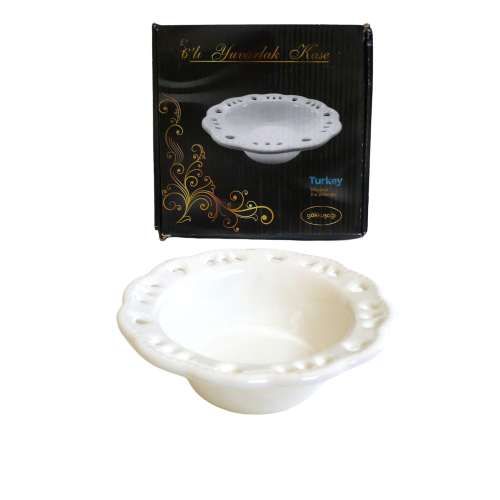 Arow, 6Pc Round Bowls Embossed 14Cm
