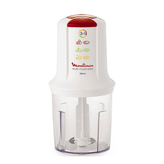 Moulinex, Multi Moulinette Food Chopper, 400W, 0.5L, White, AT711131
