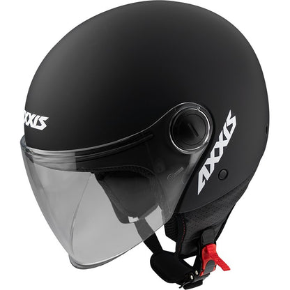Axxis, Helmet Square Solid Gloss Black, Available in Different Sizes