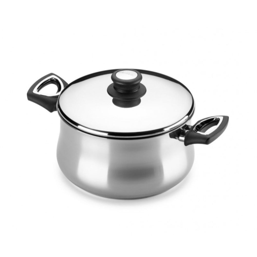 Alza, Pot Montblanc 20Cm  (Olla) Stainless Steel, Made In Spain
