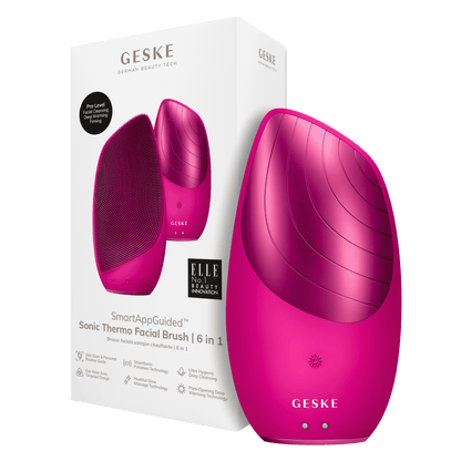 Geske, Sonic Thermo Facial Brush I 6 in 1, Available in Different Colors