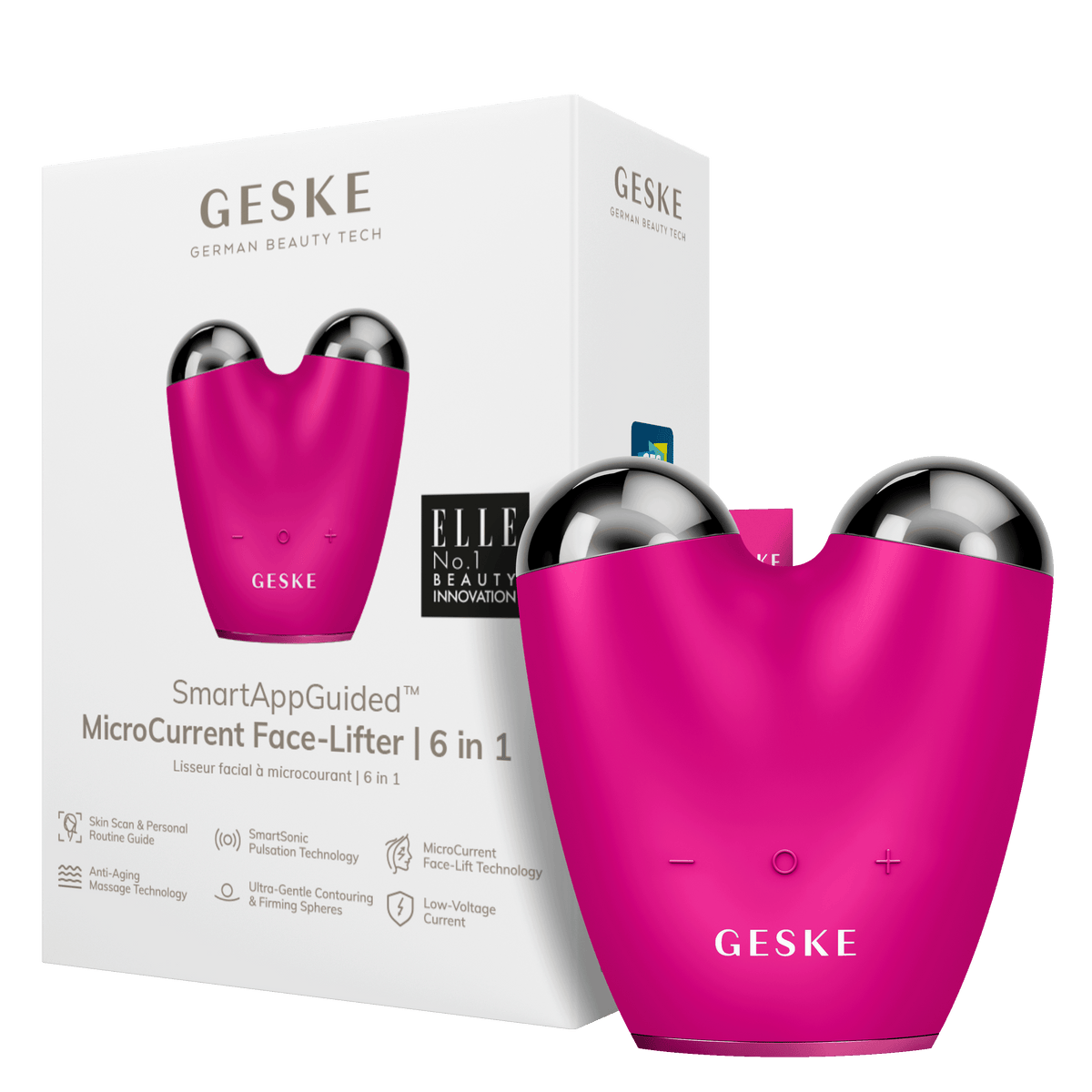 Geske, MicroCurrent Face-Lifter | 6 in 1, Available in Different Colors