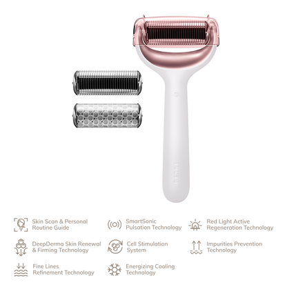 Geske, MicroNeedle Face & Body Roller | 8 in 1, Available in Different Colors