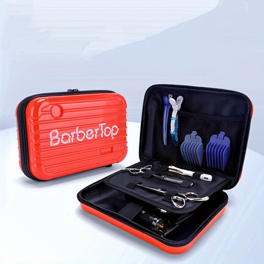 La Perla Tech, Barbertop Hairdressing Scissor Bag Stylist Storage Bag Large Capacity Electric Shear Storage Box Barber Accessories