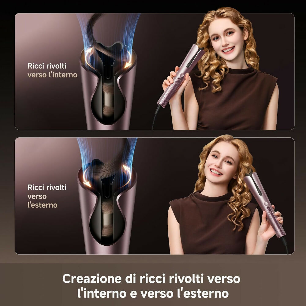 Dreame Air-Auto Fully Automatic Curling Iron Purple, DRM-AAT01A