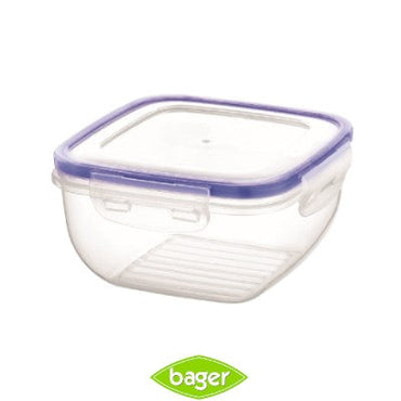 Bager, Cook&Lock Square Storage Container 900 Ml (Std)