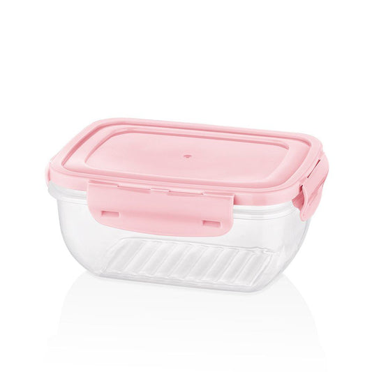 Bager, Cook&Lock Colored Cover Rectangular Storage Container 1400 Ml