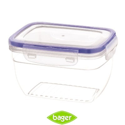 Bager, Cook&Lock Rectangular Storage Container 3100 Ml (Deep)