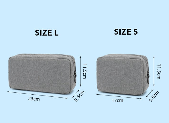 Electronics Organizer Travel Case Gray Be801, Available in Different Sizes