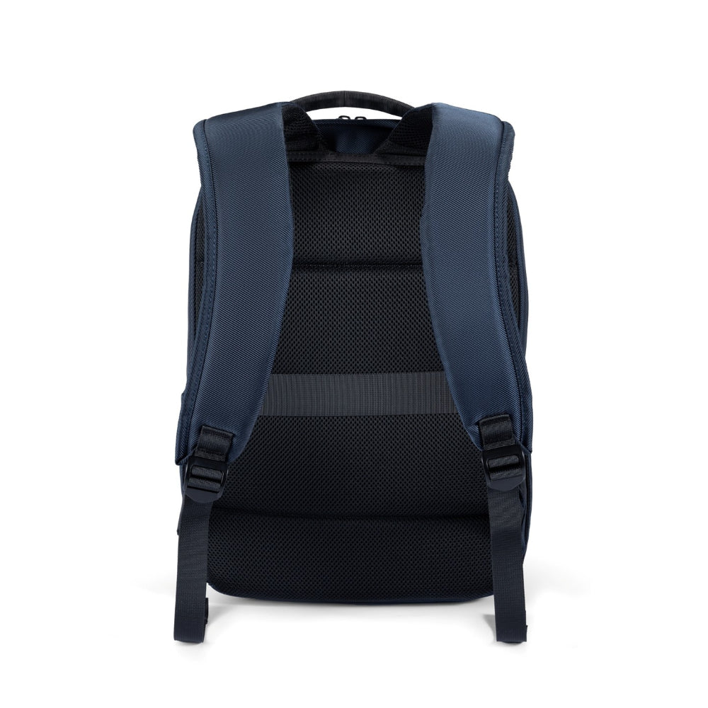 KINGSONS KS25458 18L Ergonomic Business Laptop Backpack, Waterproof, Scratch-Resistant Travel Commuter Bag Blue