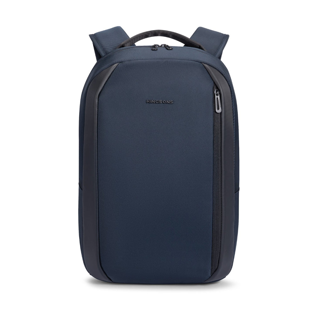 KINGSONS KS25458 18L Ergonomic Business Laptop Backpack, Waterproof, Scratch-Resistant Travel Commuter Bag Blue