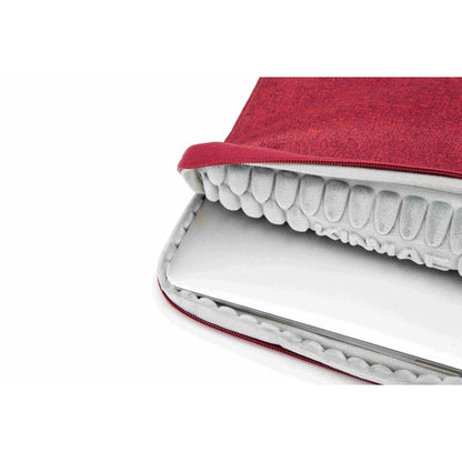 Kinmac, Vertical Design Sleeve Kms414 Wine Nylon, Full Protection & Water-Resistant, Available in Different Sizes
