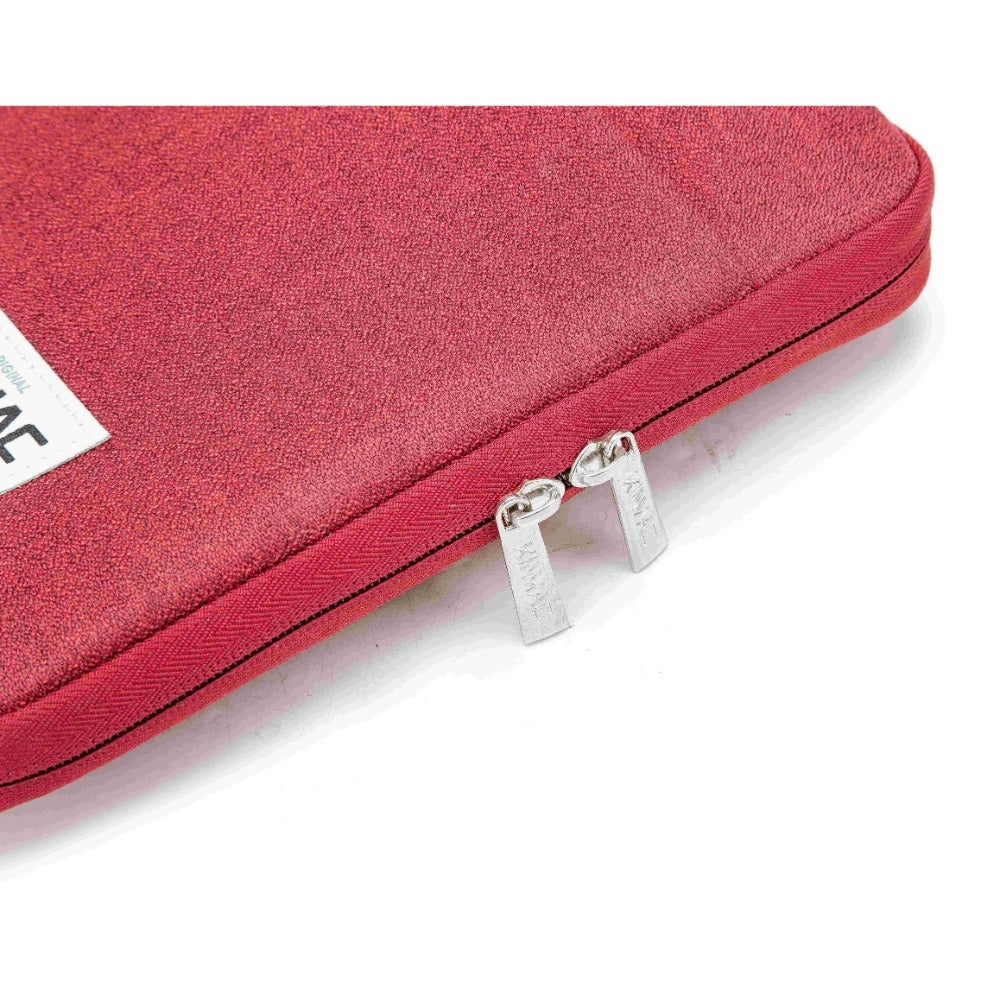 Kinmac, Vertical Design Sleeve Kms414 Wine Nylon, Full Protection & Water-Resistant, Available in Different Sizes
