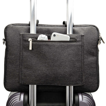 Kinmac, Laptop Bag Kmc416 Black, Business Design, Multiple Compartments, Full Protection & Water-Resistant