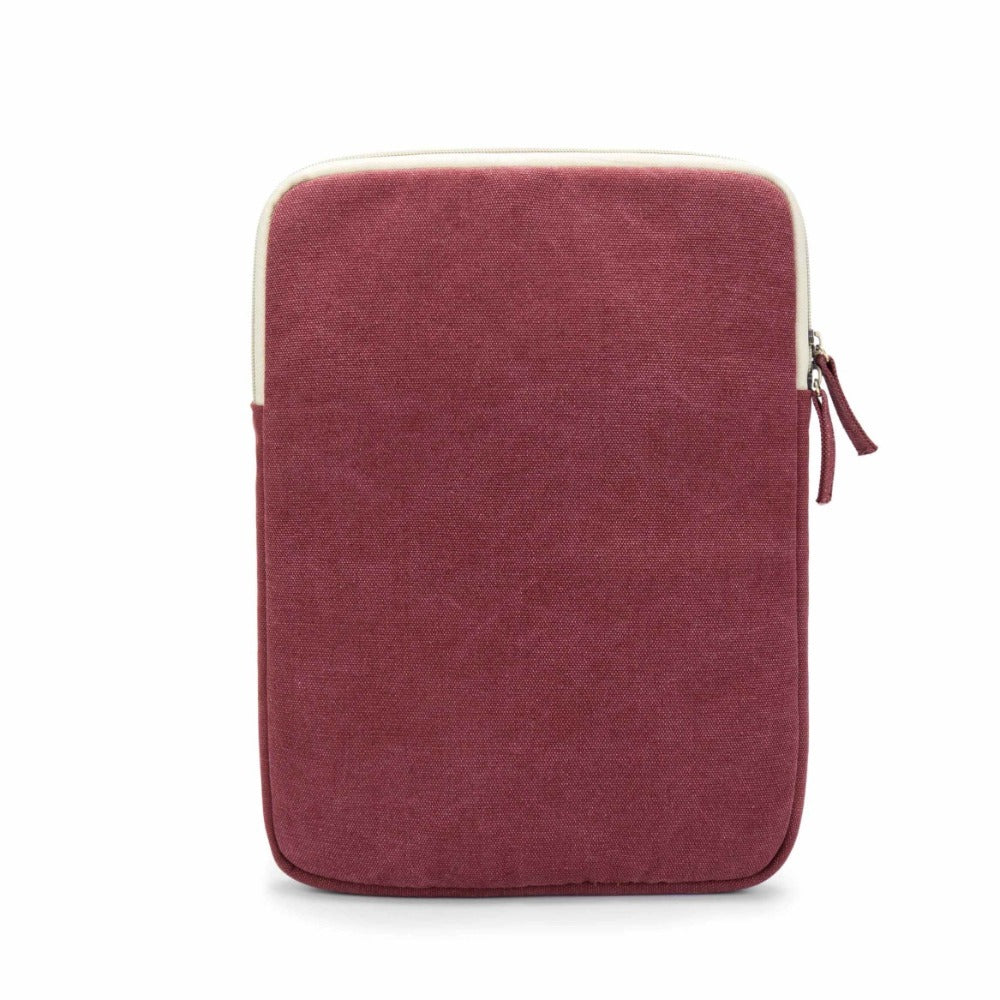 Kinmac, Vertical Design Sleeve Kms417 Wine, Vertical Design, Soft Interior Lining & Water-Resistant