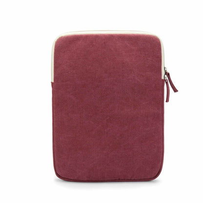 Kinmac, Vertical Design Sleeve Kms417 Wine, Vertical Design, Soft Interior Lining & Water-Resistant