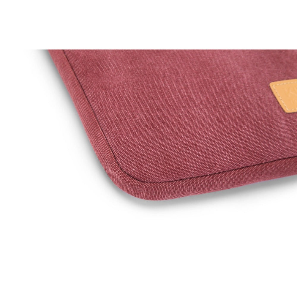 Kinmac, Vertical Design Sleeve Kms417 Wine, Vertical Design, Soft Interior Lining & Water-Resistant