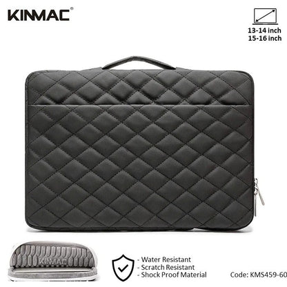 Kinmac, Vertical Design Sleeve KMC459-60 Black Embroidery, High Quality, Soft Interior Lining & Water-resistant, Available in Different Sizes
