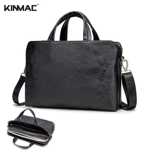 Luxury Quality KINMAC Laptop Bag KMC470-71, Premium Material, 3 Compartments, Water & Scratch-Resistant [13-14 Inch]