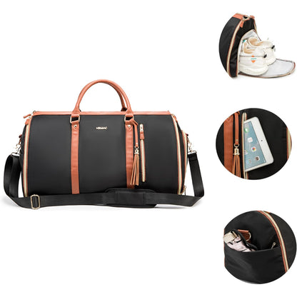 Kinmac Elite 2in1 Executive Voyager Premium 50L Convertible Garment Bag & Professional Business Duffel KMT489-90-91-92, Available in Different Colors