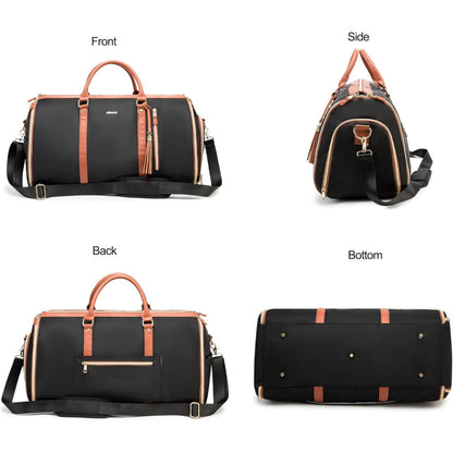 Kinmac Elite 2in1 Executive Voyager Premium 50L Convertible Garment Bag & Professional Business Duffel KMT489-90-91-92, Available in Different Colors