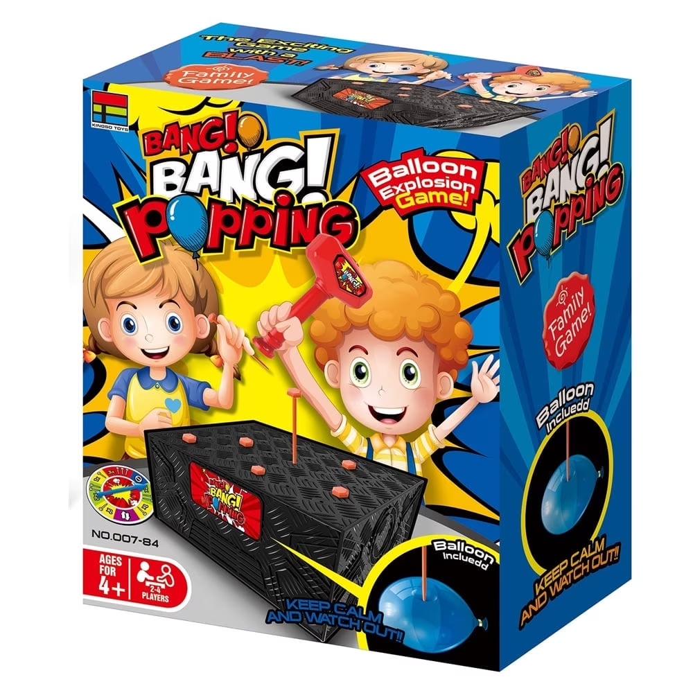 BUNIQ Balloon Blasting Game, New Whack A Balloon Game, Balloon Popping Game Set, Balloon Board Game, Funny Blasts Box Game For Class Activities, Birthday Parties, Holiday Parties, Bang-4686
