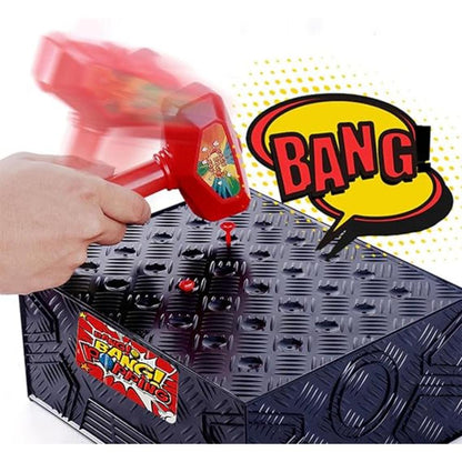 BUNIQ Balloon Blasting Game, New Whack A Balloon Game, Balloon Popping Game Set, Balloon Board Game, Funny Blasts Box Game For Class Activities, Birthday Parties, Holiday Parties, Bang-4686