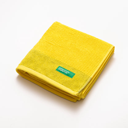 Benetton, Hand Towel 50x100cm 450Gsm 100% Cotton [Yellow], BE-2380