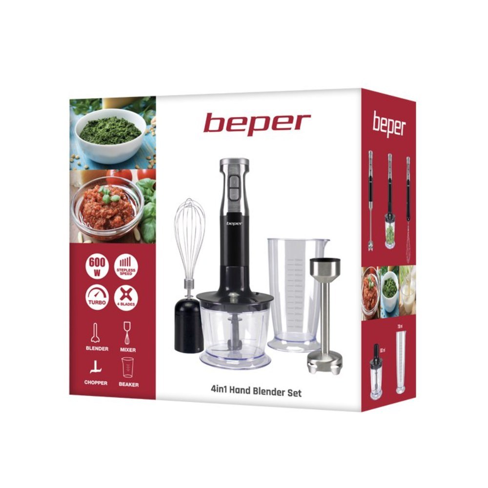 Beper, 4In1 Hand Blender Set, P102Fru150