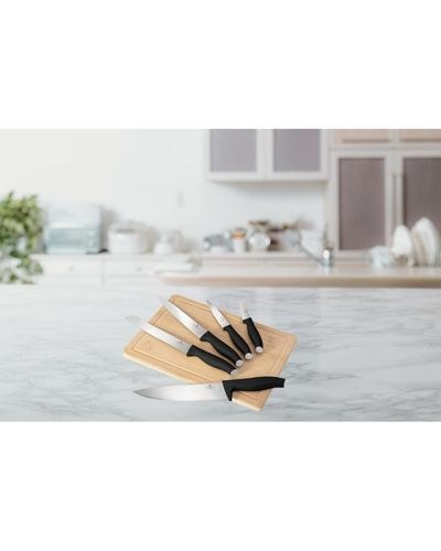 Berlinger Haus, 6 Pcs Knife Set With Bamboo Cutting Board, Leonardo Collection