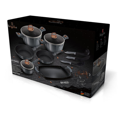 Berlinger Haus, 12+2 Pcs Cookware Set, Moonlight Edition