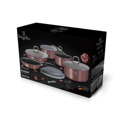 Berlinger Haus, 12 Pcs Cookware Set I-Rose Edition