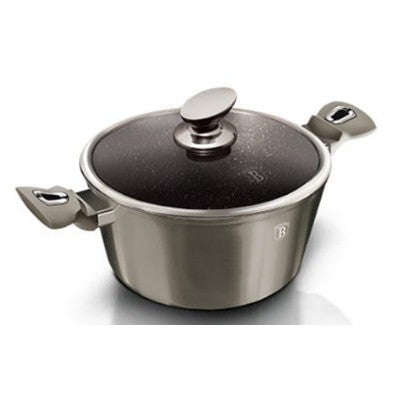 Berlinger Haus, Casserole With Lid, 30 Cm, Metallic Line Carbon Edition