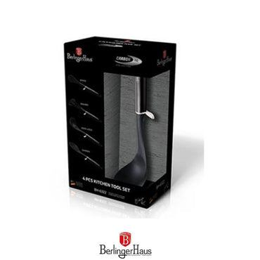 Berlinger Haus, 4 Pcs Kitchen Tool Set, Metallic Line Carbon Pro Edition