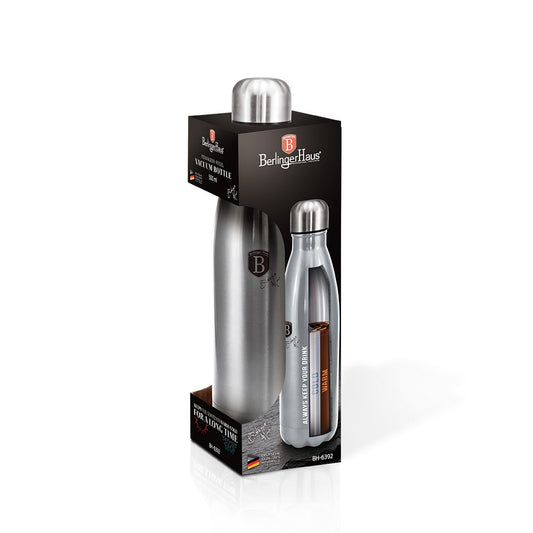 Berlinger Haus, Vacuum Flask, Bottle Shape, 0,5L, Stainless Steel