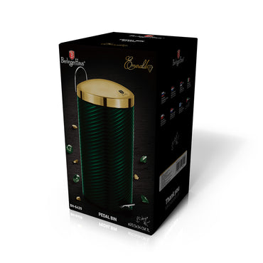 Berlinger Haus, Pedal Bin,7L, Emerald Collection