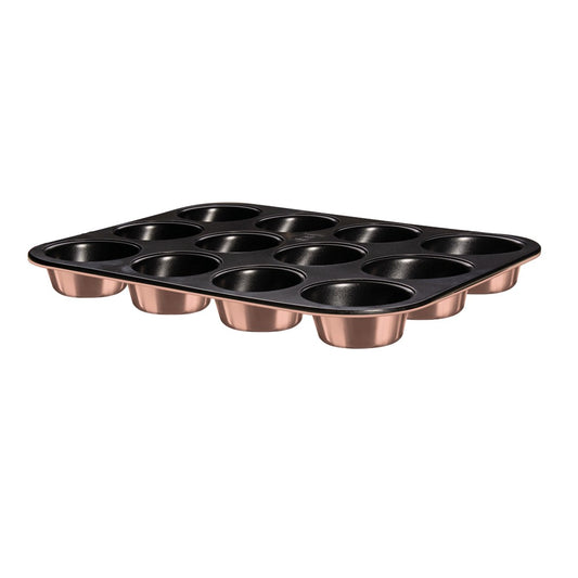 Berlinger Haus, 12 Pcs Muffin Pan, Rose Gold