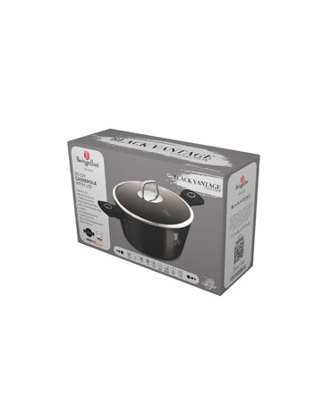 Berlinger Haus, Black Vantage 28Cm Casserole With Lid B/6