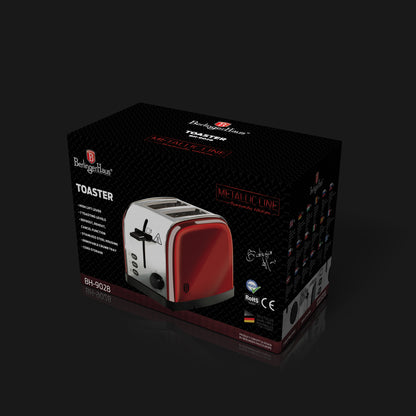 Berlinger Haus, Toaster, Metallic Line Burgundy Edition