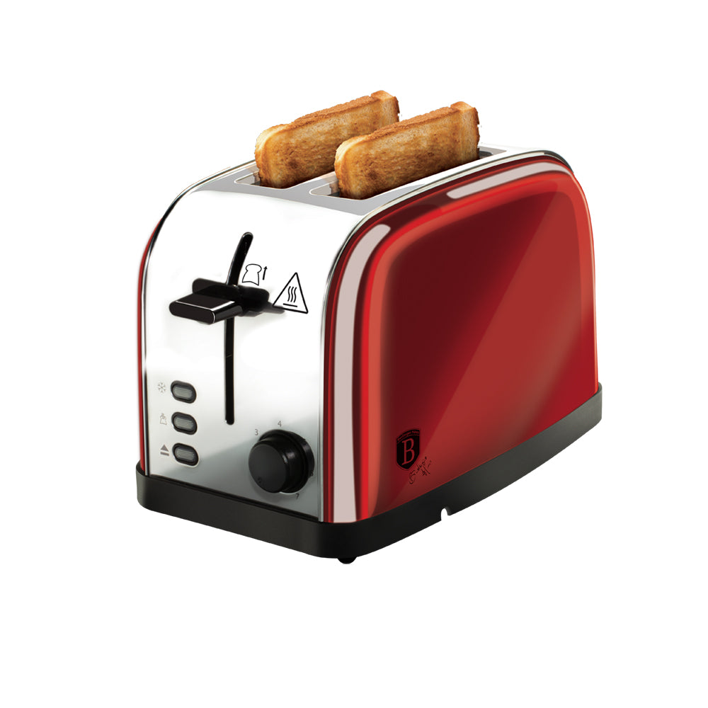 Berlinger Haus, Toaster, Metallic Line Burgundy Edition