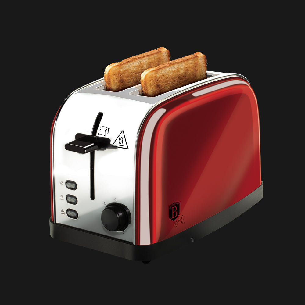 Berlinger Haus, Toaster, Metallic Line Burgundy Edition