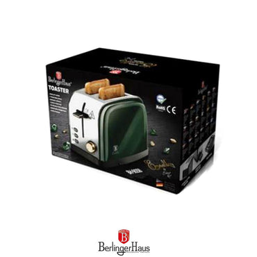 Berlinger Haus, 2 Slices Toaster, Emerald Collection