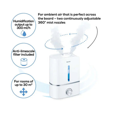 Beurer LB45 Air Humidifier, BEUR-68107
